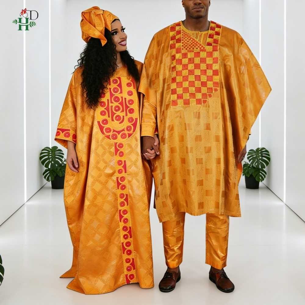 Boubou Men Africa - Nuovo Abbigliamento Africano per Uomo, Set