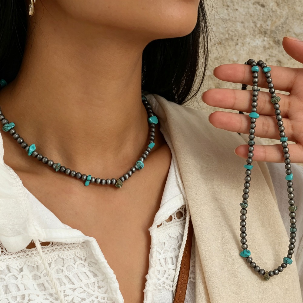 Fashion Ethnic Wear For Men - Collana da Uomo Bohemien Etnica con