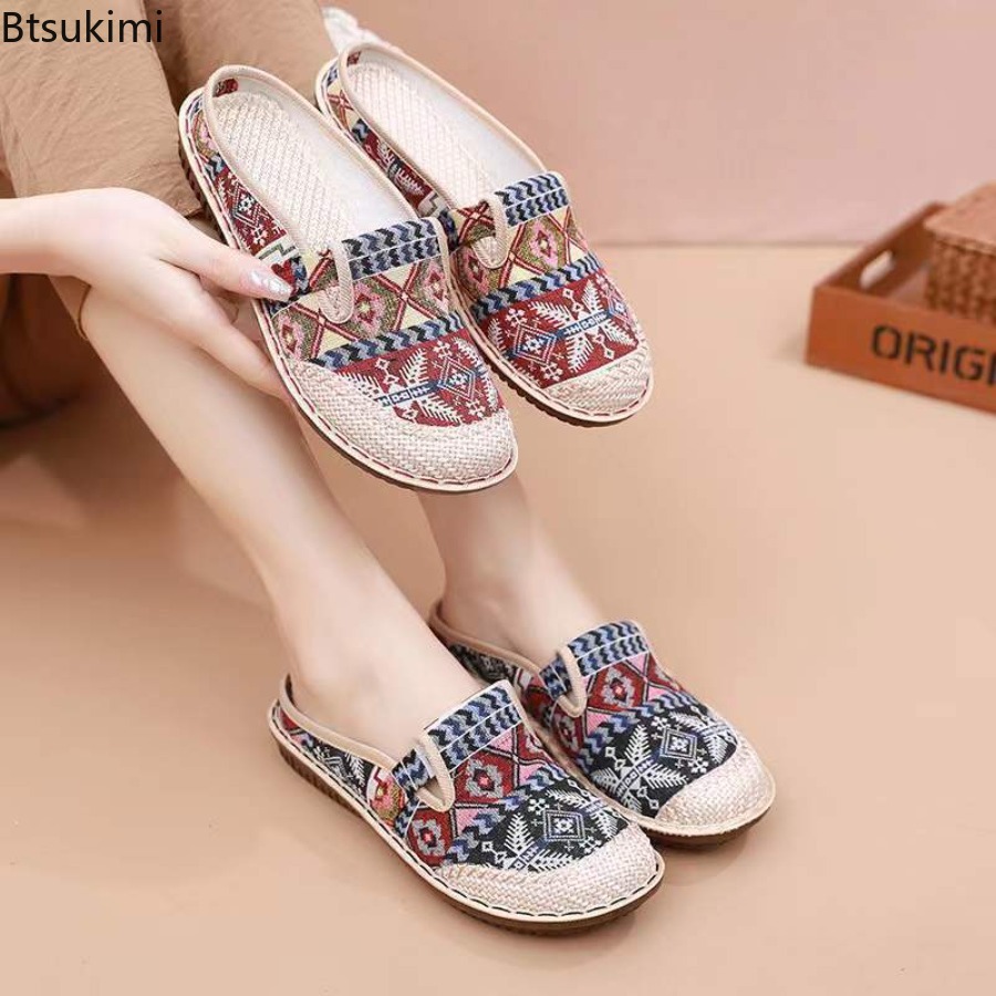 Ethnic Fabric - Nuove Scarpe Basse da Donna in