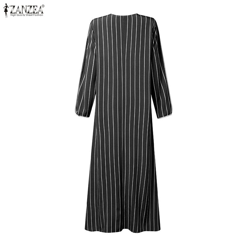 Abito Lungo a Righe Modesto pe - Abaya Modest Wear recensione e prezzo