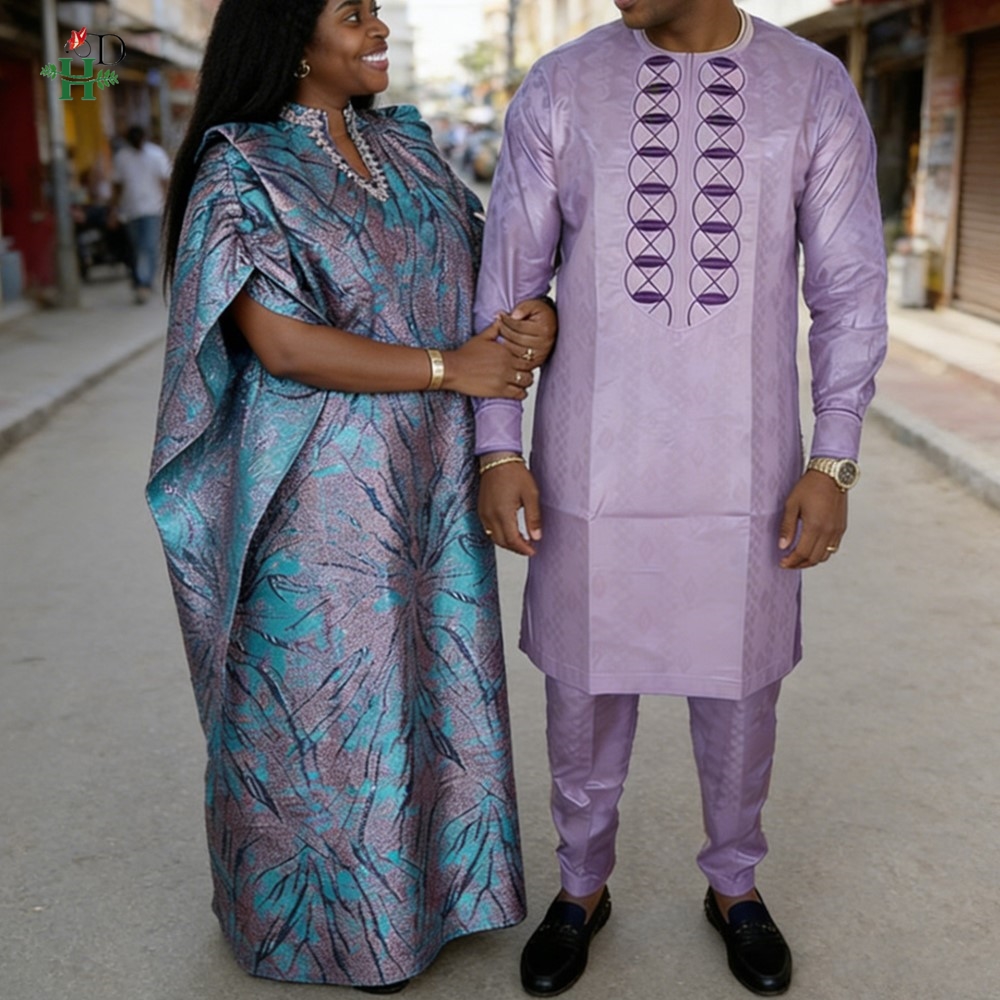 Abiti africani H&D per coppia, - Boubou Men Africa recensione e prezzo
