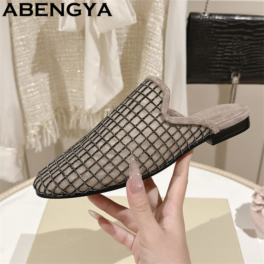 Ciabatte piatte con punta tond - Ethnic Fashion Women recensione e prezzo
