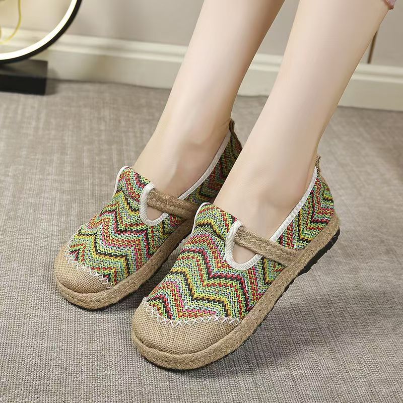 Scarpe da Donna a Righe Colora - Ethnic Fabric recensione e prezzo