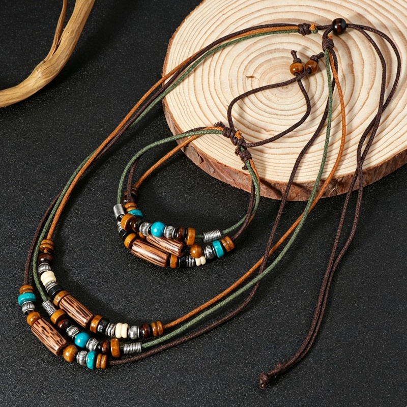 Set di Gioielli Vintage a 2 St - Fashion Ethnic Wear For Men recensione e prezzo